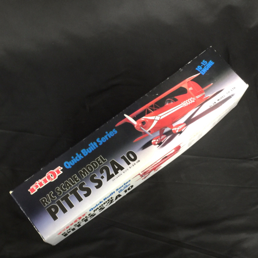 PILOT パイロット PITTS S-2A 10 ピッツ スケールモデル 木製 ラジコン飛行機